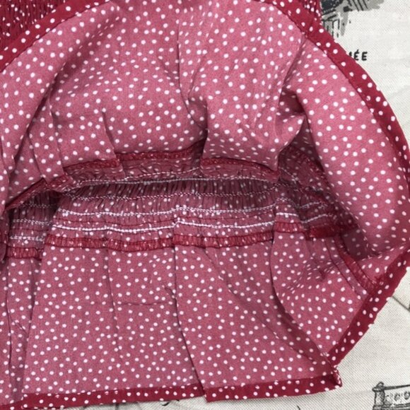 SAGE THE LABEL Strawberry Field Smocked Skirt - Picture 7 of 7